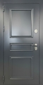 Металлобагетная входная термодверь с порошковым окрашиванием графит