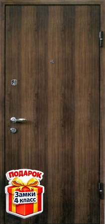 Металлическая дверь с ламинатом с двух сторон