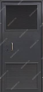 Металлическая дверь для трансформаторных с вентиляцией и порошковым напылением