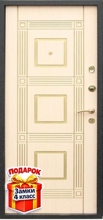Металлическая дверь с терморазрывом и отделкой МДФ снаружи и внутри