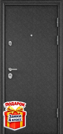 Металлическая дверь с терморазрывом, порошковым напылением и панелью МДФ ПВХ