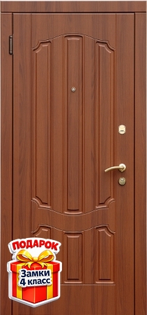 Металлическая дверь с терморазрывом и панелями МДФ с обеих сторон