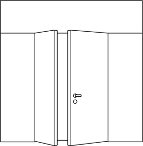 Полуторная с фрамугами RLT Полуторная с фрамугами RLT